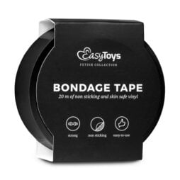 bondage-tape-sm-svart
